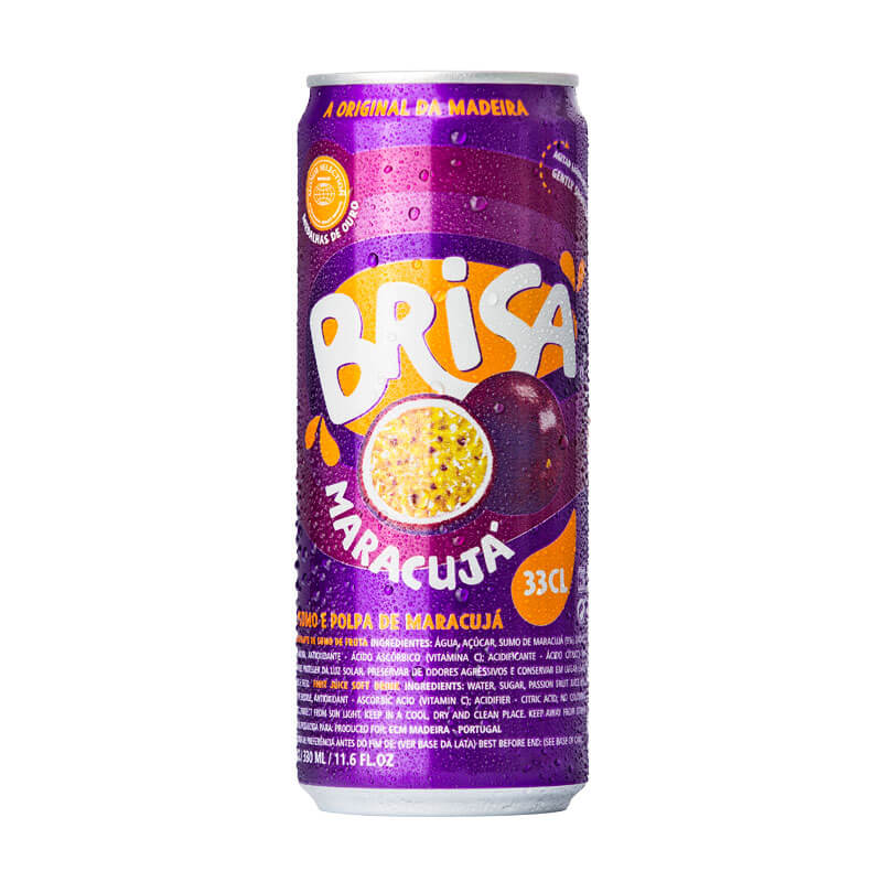 Brisa Maracujá Lata 33CL Brisa Maracujá Lata 33CL