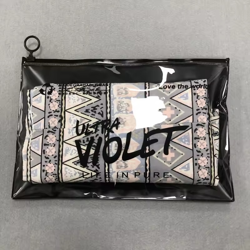 Custom Clothing Packaging Frosted Zipper Bags - Polysmarts Packaging Custom Clothing Packaging Frosted Zipper Bags - Polysmarts Packaging