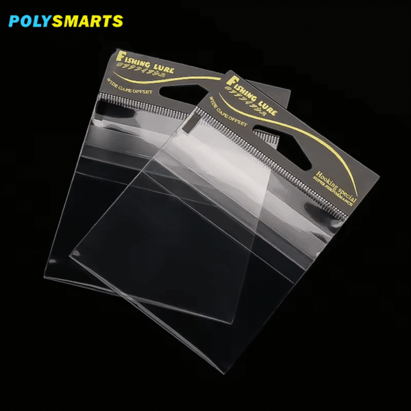 Custom Printed Header Card Packaging Bag With Self Adhesive - Polysmarts Packaging