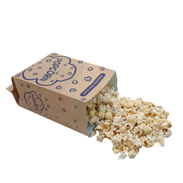 Kraft Popcorn Bags | Huafeng Printing